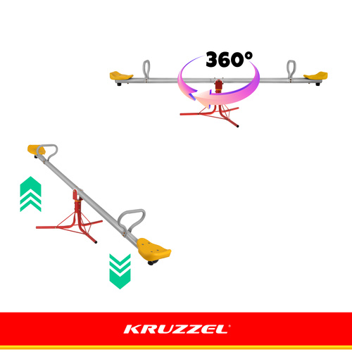 Zahradní houpačka Kruzzel 2 v 1