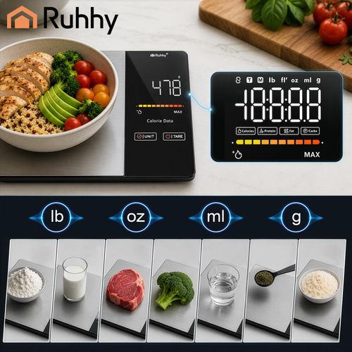 Kuchyňská váha Ruhhy 24632 s Bluetooth
