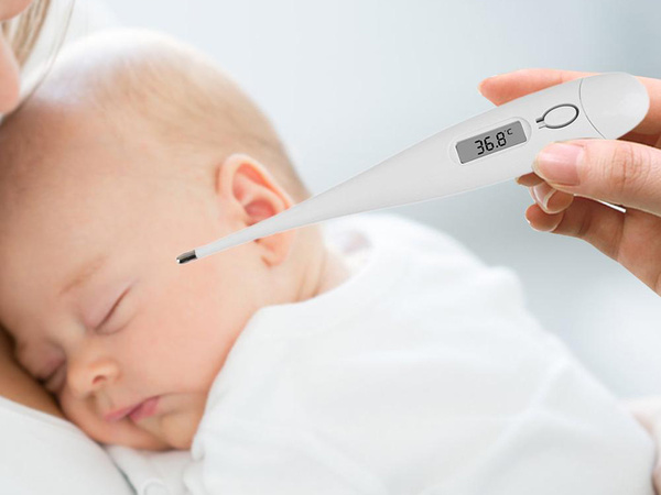 Lcd elektronický dětský teploměr digitální