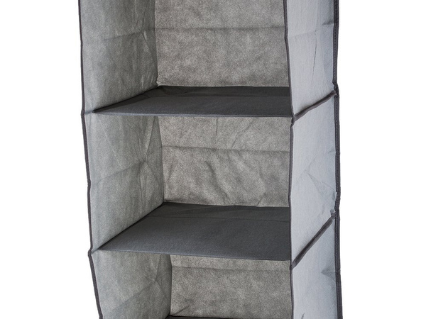 Závěsný organizér do skříně se 3 policemi 60 cm