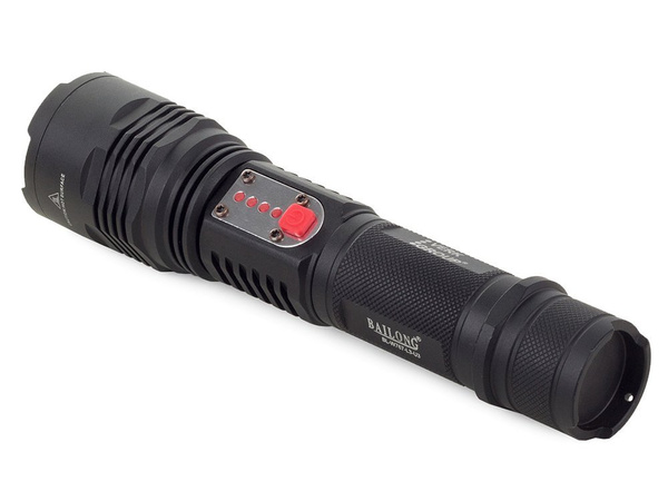 Taktická svítilna bailong cree led usb xml-l t6