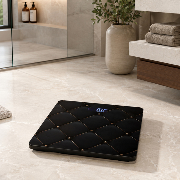Elektronická váha 180kg skleněná váha lcd