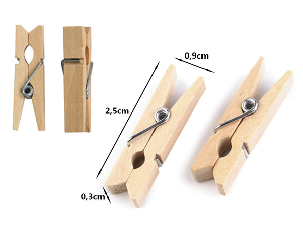 Mini řezačky 2,5 cm 100 kusů