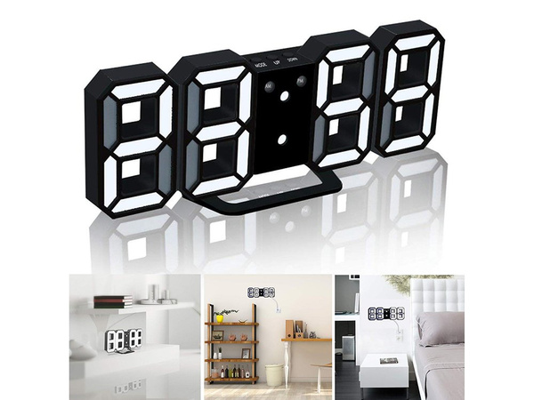 Led budík elektronický teploměr s alarmem
