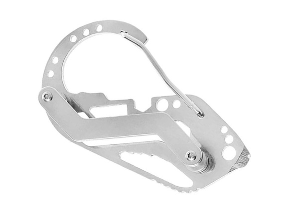 Karabina na klíče, multitool pro přežití