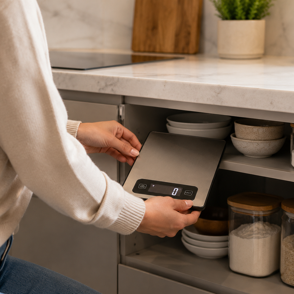 Elektronická přesná kuchyňská váha lcd touch