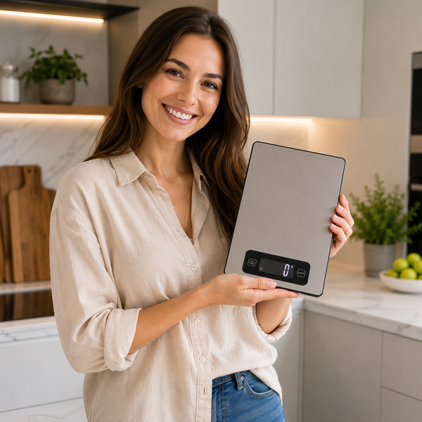 Elektronická přesná kuchyňská váha lcd touch