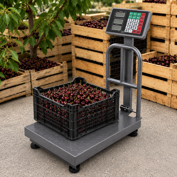 Elektronická váha 100kg váha lcd