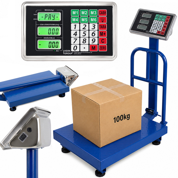 Elektronická váha 100kg váha lcd