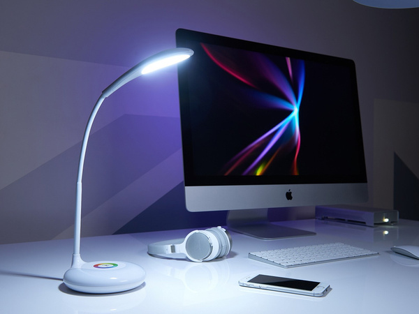 Led stolní lampa rgb 256 barev