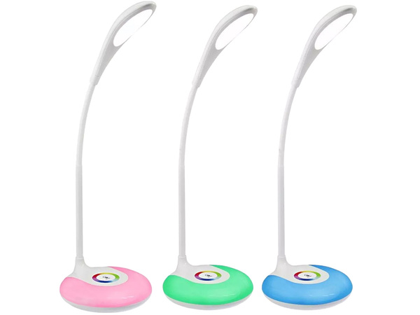 Led stolní lampa rgb 256 barev