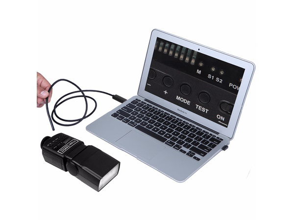 Endoskopická inspekční kamera android pc usb 10m led
