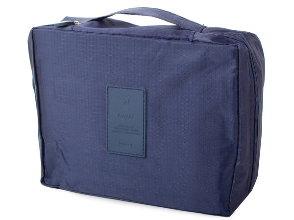 Cestovní organizér na make-up navy blue