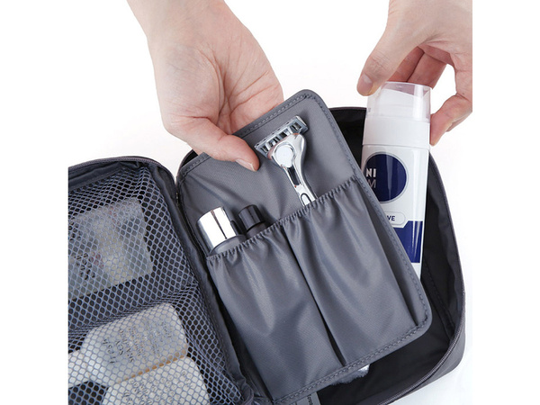 Cestovní organizér na make-up navy blue