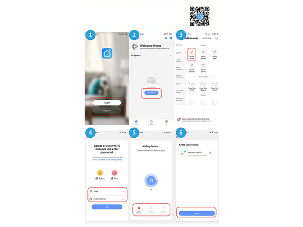 Inteligentní elektrická zásuvka wifi timer 16a