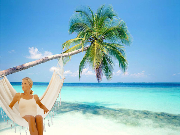 Turistická houpací síť velká boho střapec houpačka pro dvě osoby 200x150