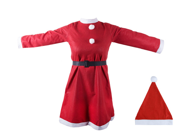Santa claus kostým šaty