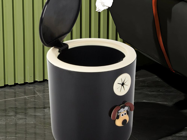 Mini odpadkový koš pro psy do dětského pokoje 2l click small handy