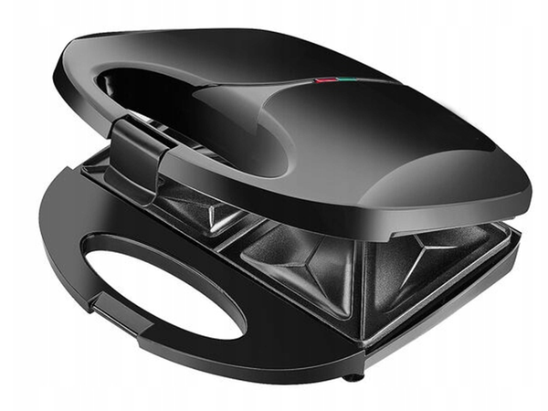 Topinkovač 750w sendvičový dvojitý černý
