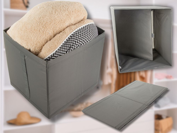 Organizér box na oděvy prádla šatní skříň kontejner velký