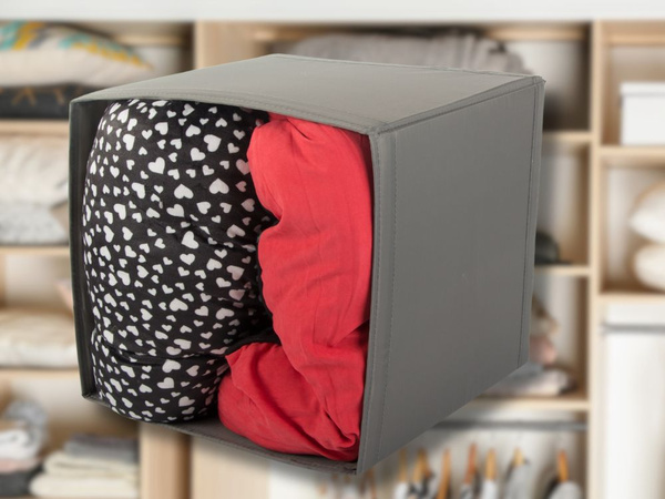 Organizér box na oděvy prádla šatní skříň kontejner velký