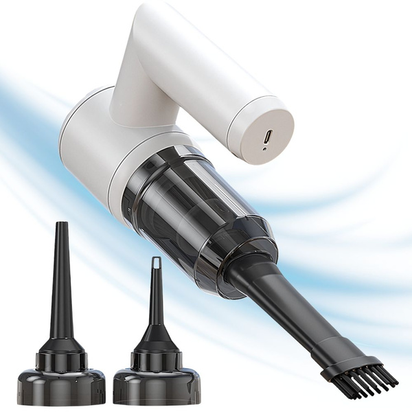 Akumulátorový vysavač 2v1 ruční foukač trysky usb filtr