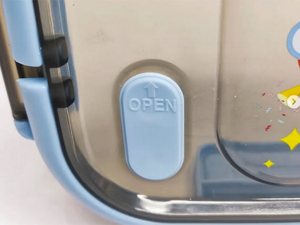 Lunchbox snack box container for breakfast lunch with compartments cutlery