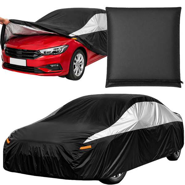 Celoroční voděodolná autopláštěnka, černá, velikost l