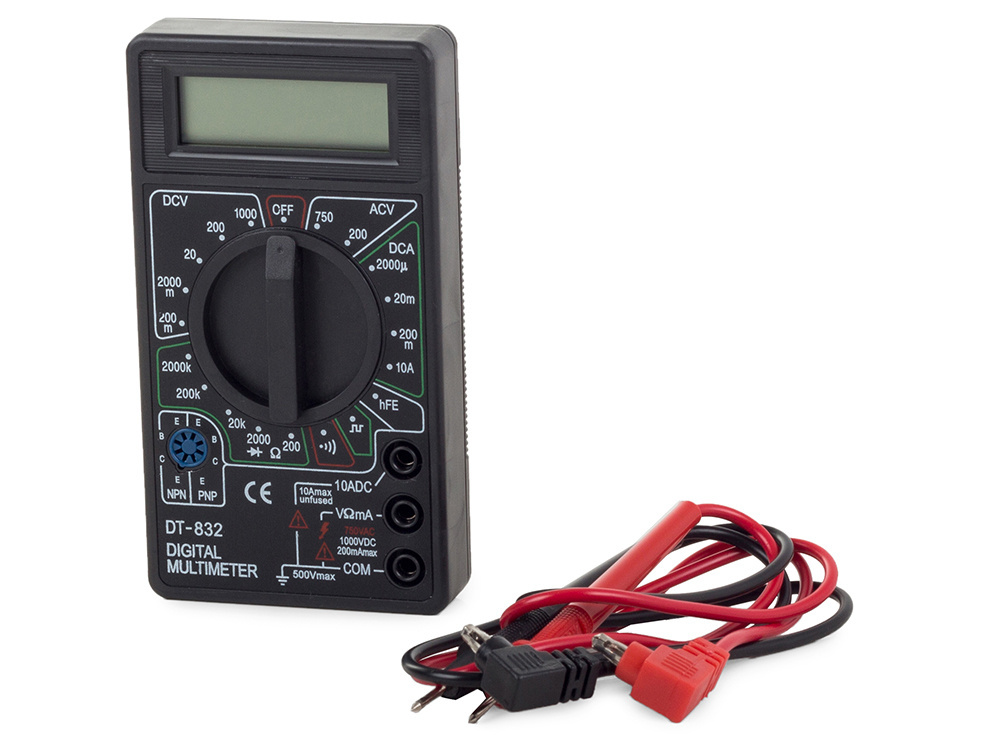Multimetr digitální tester s lcd signálem
