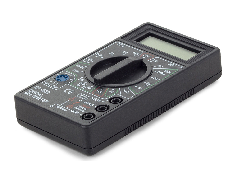 Multimetr digitální tester s lcd signálem