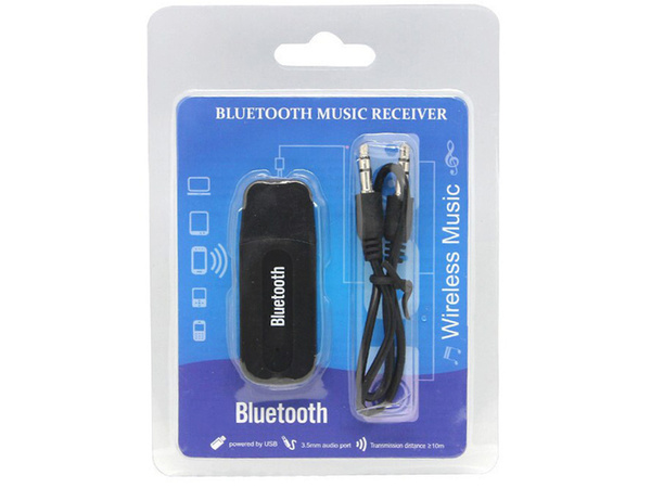 Zvukový přijímač bluetooth adaptér aux jack usb