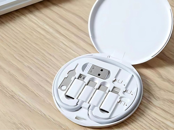 Sada adaptérů 5 v 1 usb-c micro usb typ a telefon v pouzdru