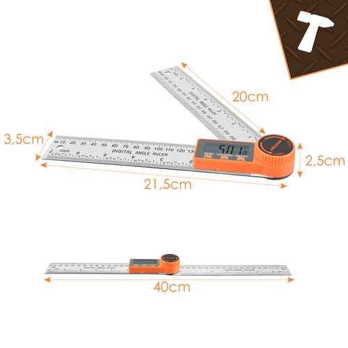 Elektronický úhloměr Bigstreen 26957