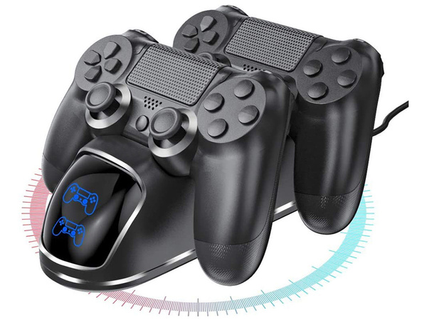Nabíjecí dokovací stanice pro ps4 pad 2x