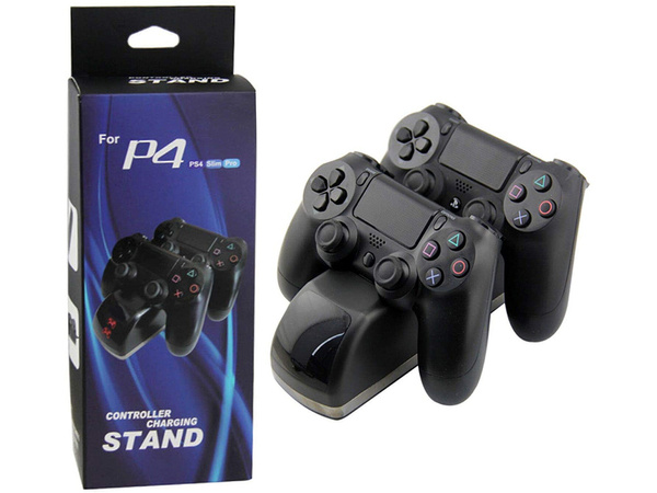 Nabíjecí dokovací stanice pro ps4 pad 2x