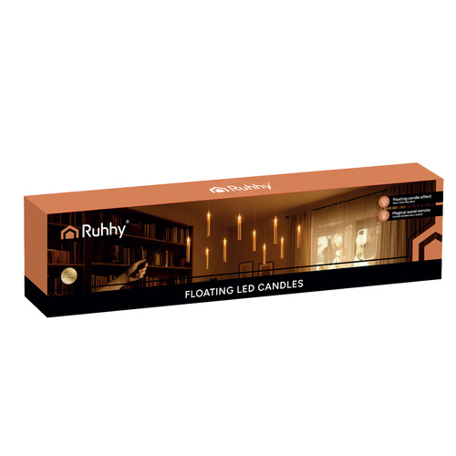 LED svíčky 12 ks Ruhhy 26177