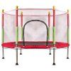 Dětská zahradní trampolína 140 cm červená