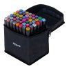 Markery dwustronne alkoholowe w etui 48 podstawka 107633(2)
