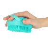 Szczotka silikonowa czyscik myjka do mycia psow kotow z dozownikiem mietowa 167483