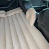 Materac lozko do samochodu auta dmuchany pompka bezowy 170369
