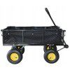 Dvoufunkční zahradní vozík černý