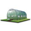 ZAHRADNÍ FÓLIOVÝ TUNEL 4 SEGMENTY ZELENÝ 6 x 3 x 2 M