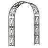 PERGOLA ZAHRADNÍ 150 x 40 x 250 CM