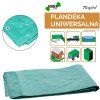PLACHTA 2 x 3 m (+/- 5%) 70GSM 3%UV ZELENÁ *4126