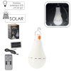 SOLÁRNÍ LAMPA 7,6 x 7,6 x 14,6 CM LED ŽÁROVKA STUDENÁ BÍLÁ