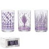 Sada 6 sklenic Lavender Collection 250 ml