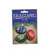 KRASZANKI - SADA 3 BARVIV + NÁLEPKY 1 KS*0137*
