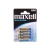 4 ks alkalické baterie Maxell AAA LR03