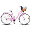MalTrack [MĚSTSKÉ KOLO 28" SS][MLÉČNÁ RŮŽOVÁ] + MODRÁ