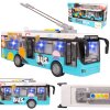 Městský autobus 1:16 světlo zvuk modrý
